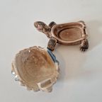 Wade Porcelein Schildpad Turtle Ringen Doos Beeldje Doosje thumbnail 3