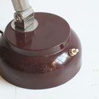 Hala Metal Desk Lamp Nr.17 With Ring Light. 1950S thumbnail 13