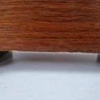 Pallisander Fineer Vintage Krantenbak Design Jaren 60 thumbnail 9