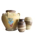 Grote Vintage Terracotta Pot Met 4 Oren, Jaren '80 thumbnail 2