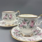 Elizabethan Set Dames & Heren Kop En Schotels Pastel thumbnail 8