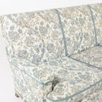 Mid-Century Modern Sofa In Floral Fabric, 1950’S Sweden thumbnail 6