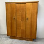 Strakke Midcentury Vintage Kledingkast Garderobekast thumbnail 17