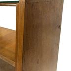 Antieke Winkel Vitrine Toonbank Met Schuifdeuren, Jaren 50 thumbnail 16