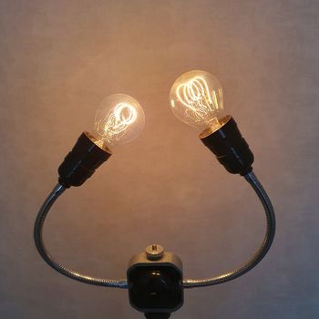 Industriële Vloerlamp - Cameralamp -Tafellamp - Staande Lamp