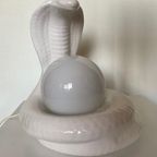 Vintage Ceramic Snake Cobra, 1970S thumbnail 2