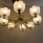 Vintage Hanglamp, Kroonluchter - Messing Jaren '70 thumbnail 19