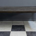 Slate Top And Chrome Coffee Table By Dr. Peter Daenert 1970S thumbnail 13