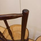 Set Van 3 Thonet-stijl Caféstoelen thumbnail 4