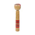 Grote Kokeshi Pop Xl Formaat Handgeschilderd Hout Japan Showa 48cm thumbnail 2
