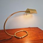 Grote Koperen Bureaulamp, Cosack Leuchten, 1970 thumbnail 14