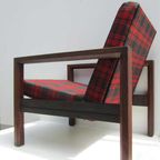 Vintage Wenge Fauteuil, Moet Opnieuw Gestoffeerd thumbnail 3