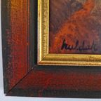 Cherry Jeffe Huldah Dame In Lijst Vintage thumbnail 3