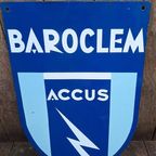 Pracht Emaille Bord Baroclem Accus. thumbnail 2