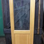 Hardhouten Achterdeur Met Dubbelglas thumbnail 9