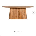 By fonQ Grand Eettafel Lichtbruin Mangohout thumbnail 2
