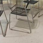 Set Van 6 Melker Spaghetti Stoelen, Lisa Norinder Voor Ikea thumbnail 3