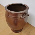 Grote Aardewerk Antiek Keulse Pot, Plantenbak, Bloempot 005 thumbnail 10