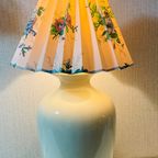 Grote Lamp Met Plissé Kap thumbnail 2