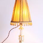 Opaline Glass Table Lamp, 1920S thumbnail 14