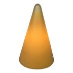 Sce France - Teepee Lamp - Glass Cone - Mustar Yellow, In Great Condition, Large Model (27Cm) thumbnail 6