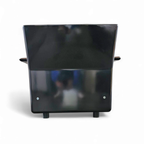 2 X Black Shell & Brown Leather 620 Chair Programme Lounge Chair By Dieter Rams For Vitsoe, 1980s thumbnail 15