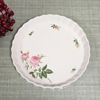 Vintage Bakvorm Quichevorm Vlaaivorm Christineholm Roze Rozen thumbnail 2