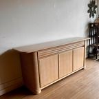 Sale Italiaans Bamboe Rotan Sideboard Dressoir Vintage thumbnail 3