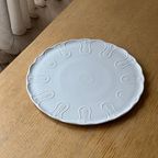 Vintage White Porcelain Serving Plate thumbnail 4
