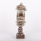 Sicilian Glazed Ceramic Sculpture, Unique Piece thumbnail 3