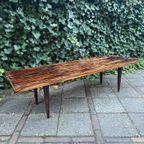 Macassar Ebbenhout Salontafel, Deens Design ‘50/‘60 Vintage thumbnail 3