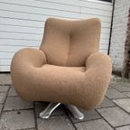 Leolux Bellelaine - Draaifauteuil-  Bruine Stof thumbnail 8