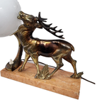 Art Deco Lamp Met Hert thumbnail 5