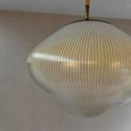 Opaline Hanglamp Met Messing Armatuur thumbnail 11