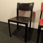 3 Enrico Pellizonni Eetkamer Stoelen Model Alex In Goede Staat thumbnail 5