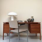 Vintage Teak Houten Bureau thumbnail 10