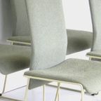 Set Van 4 Vintage Post Modern Design Eetkamerstoelen thumbnail 7