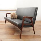 Exquisite 1960 Yngve Ekström Scandinavian Design Bench For Sale thumbnail 2