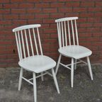 Spijlen Stoelen Set Van 2 Retro thumbnail 2