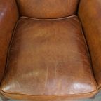 Comfortabele En Charmante Schapenleren Armchair/ Fauteuil thumbnail 7