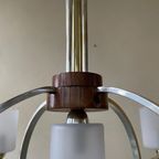 Bijzondere Art Deco 1930 Hanglamp Plafondlamp Lamp Frans thumbnail 11