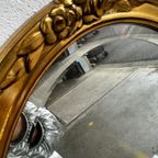 Vintage 'gouden' Ovalen Spiegel Deknudt thumbnail 7