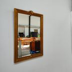 Vintage Goudkleurige Rococo Deknudt Spiegel Kuifspiegel Schouwspiegel 101 thumbnail 3