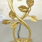 Bronzen Tafellamp Met Iriserend Opaline Glas thumbnail 5