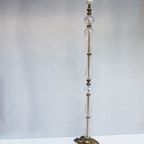 Vintage Staande Schemerlamp/ Vloerlamp Met Venetiaans Glas thumbnail 8
