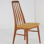 Set 6 Niels Koefoed Model Eva Stoelen Eetkamerstoelen 'lindeskovs' Vintage thumbnail 10