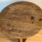 Antieke Engelse Cricket Table/tafel thumbnail 4