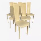 Set Van 6 Quia Stoelen- Elana B Model - Italië Jaren 90 thumbnail 5