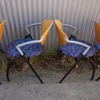 Set Van 6 Vepa Alpine Vergaderstoelen, Eetkamerstoelen, Stapelbaar thumbnail 10