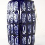 West Germany Vloerlamp Keramiek 942-45 Blauw Vintage thumbnail 16